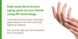 Fade away those brown aging spots