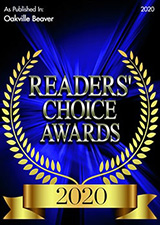 Oakville Readers' Choice Awards 2020