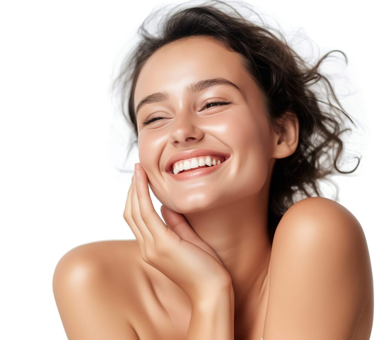 A woman rejuvenated after Belkyra Treatment