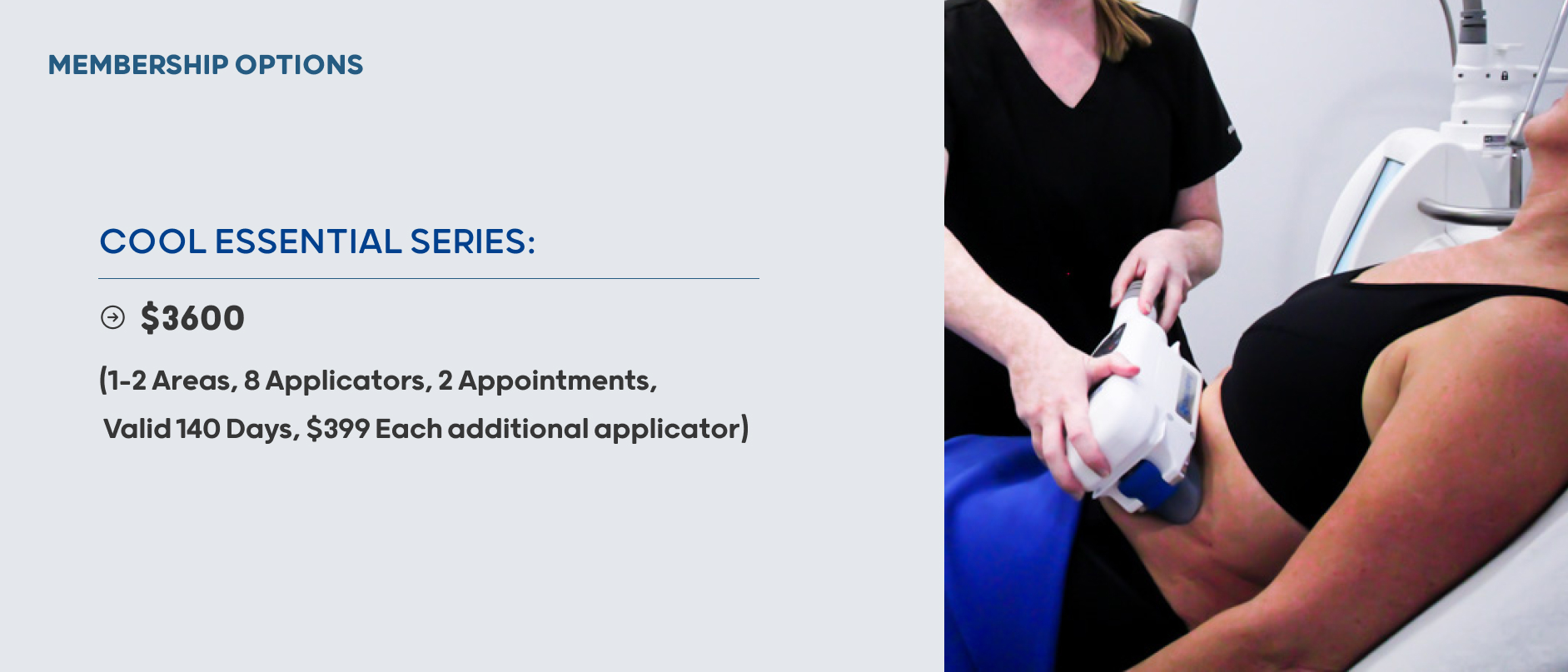 coolscuplting cool essential series promotion $3600