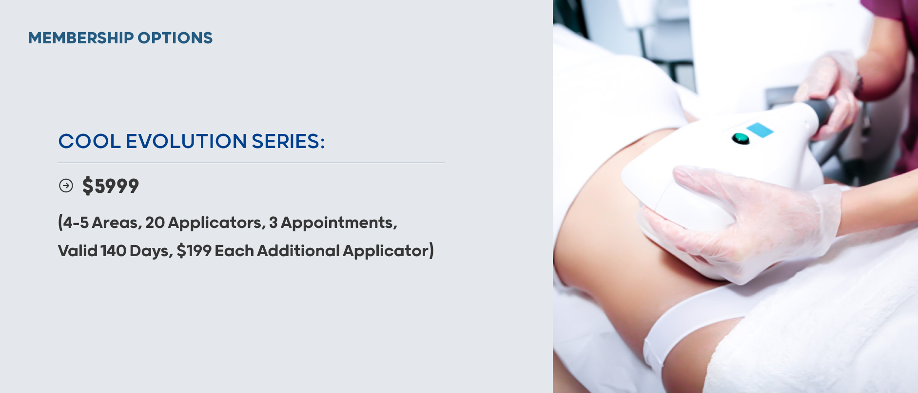 coolscuplting cool evolution series promotion $5999