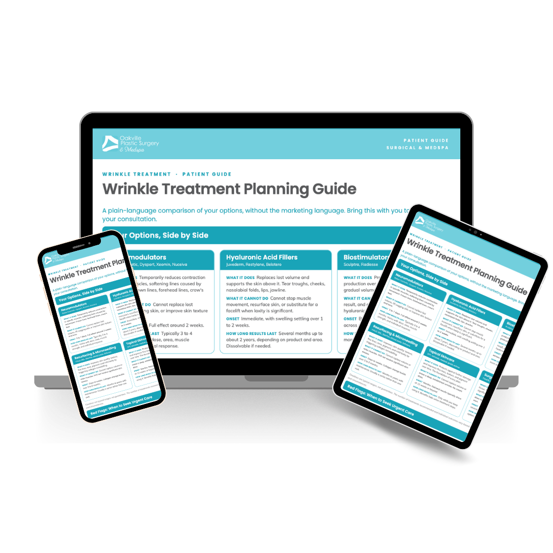 Wrinkle Treatment PDF guide on desktop, tablet, and mobile.